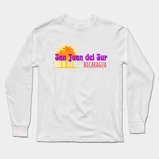 Life's a Beach: San Juan del Sur, Nicaragua Long Sleeve T-Shirt